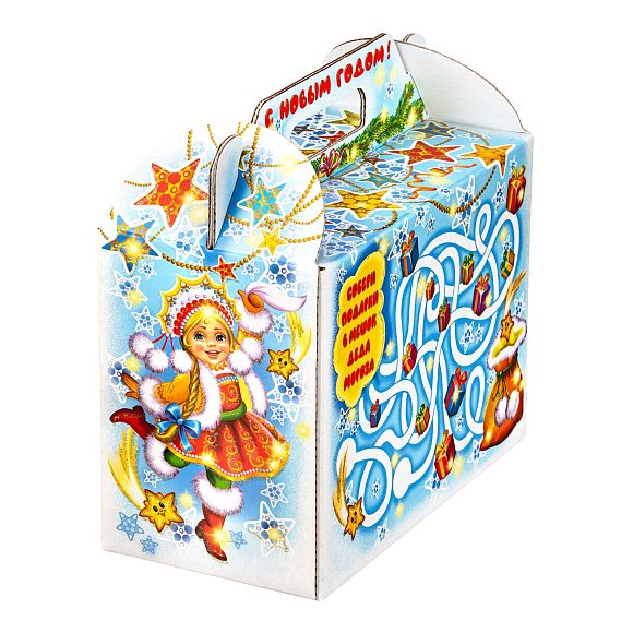 Сладкий новогодний подарок Снежные забавы