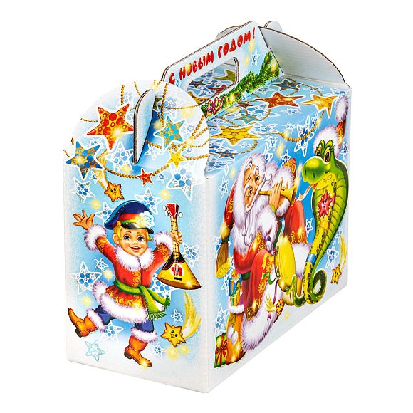 Сладкий новогодний подарок Снежные забавы