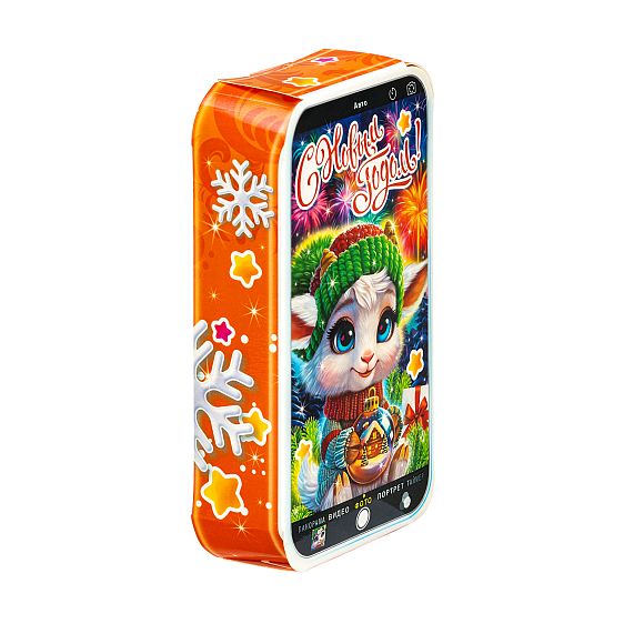 Сладкий новогодний подарок Набор конфет «Зима-фон»